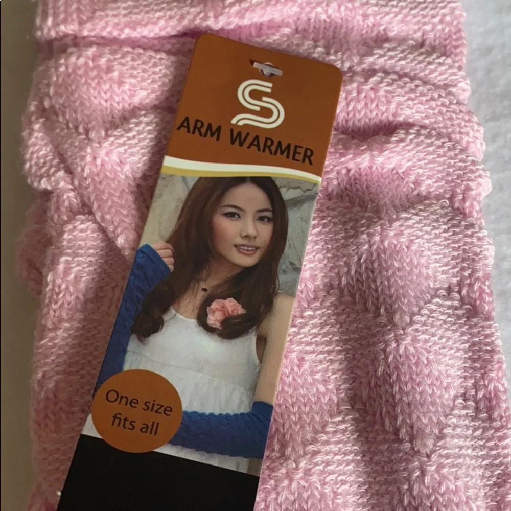 SALE 2/$27 3/$37 4/$45 Mix/Match Pink Stretch New Arm Warmers
